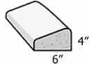 Concrete Curb Slant Style