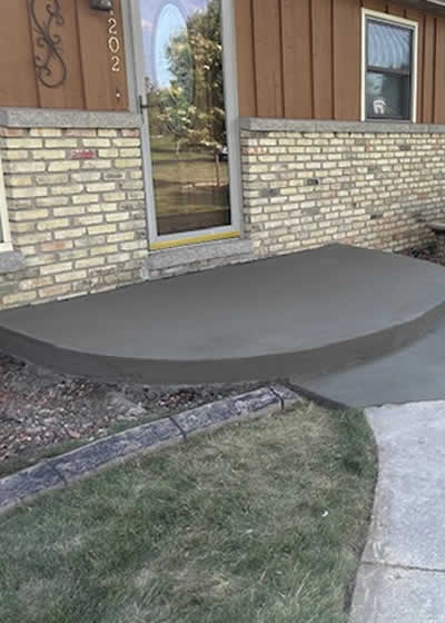 Concrete Patio Installation Green Bay