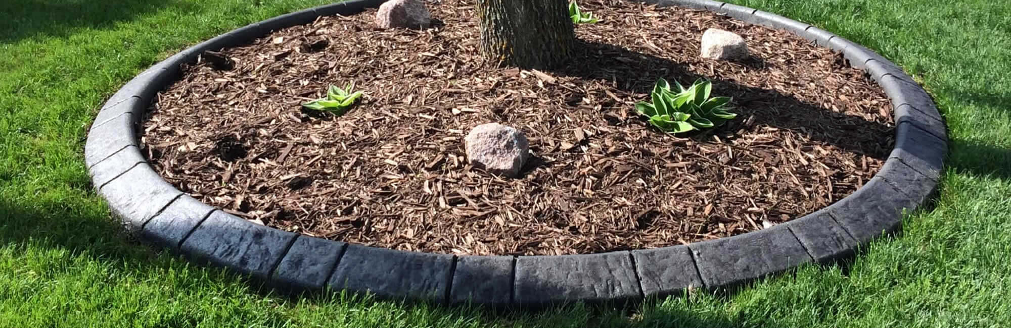 Decorative Concrete Curbing, Edging, Borders for Landscapes in Ashwaubenon