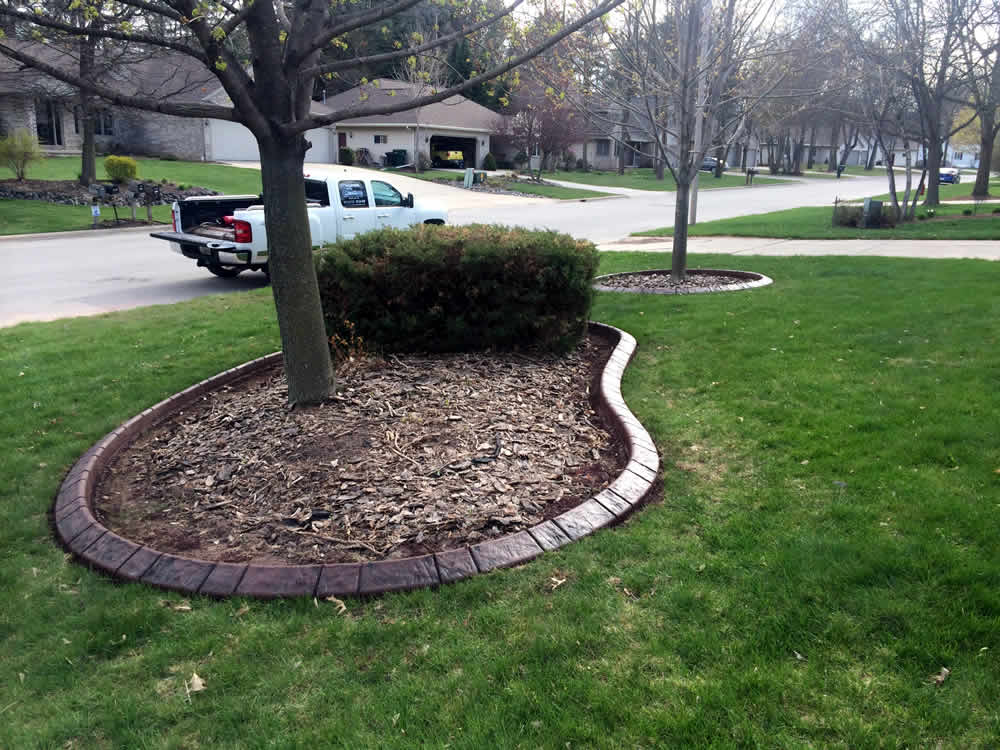 Landscape Decorative Concrete Curbs and Edging
